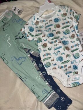 Lullaby Lane pants and onesie
